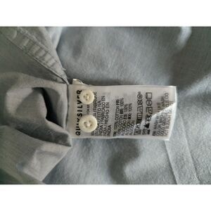 Quiksilver Men's XL casual fit Button Down Shirt Light Blue 100% Cotton office